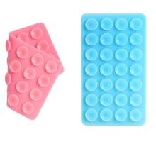 28 件双面硅胶吸盘手机支架，可重复使用，适用于家庭和办公室的光滑表面，兼容 、Android 手机，生日、家人、朋友手机支架、手机配件的礼物 - 彩色 - 查看 37