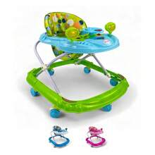 Andadera Plegable Carrito C/ Altura Ajustable Mod. Gl181 - Verde - Ver 1