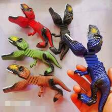 1 件 2025 新款恐龙啄食、弹簧枪、鲨鱼伸缩、机械爪、有趣且有趣的动物伸缩枪、办公玩具、旅行玩具、派对道具、生日礼物、毕业礼物、创意礼物、节日礼物、完美礼物