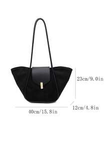 Sac fourre-tout à la mode de grande capacité, de haute qualité, décontracté et minimaliste, idéal pour les déplacements quotidiens, 2025