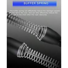 33FT Self Retracting Lifeline Fall Arrest Fall Protection Dual Alloy Steel Hook Steel Wire Rope Heavy Duty Retractable Lanyard Roofing Lifeline SRL Safety Lanyard