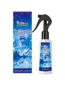 rayhong Car Deicing Spray - Windshield Cleaner, Quickly Melts Ice And Frost, Penetrates And Dissolves Ice Rapidly, Shortens Deicing Time, Gentle Formula Won't Damage Car Paint Or Glass Surface