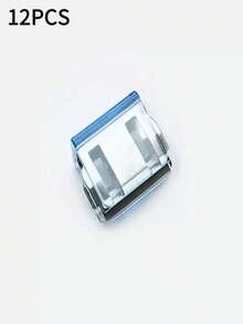 2/4/6/12 对隐形下摆缩短夹、防滑腿部固定夹、无缝下摆扣、防滑鞋塑形工具，非常适合 DIY 服装 - 彩色 - 查看 14