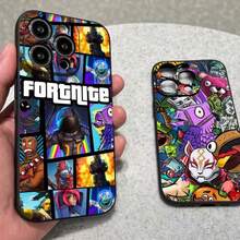 Funda de Teléfono de Dibujos Animados B-Battle-R-Royales-F-FortniteS para iPhone 17 16 15 14 13 12 Mini 11 Pro Max Cubierta de Silicona Suave - z2 - Ver 1
