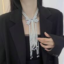 European & American Fashion New Gothic Punk Style Multilayer Necklace Set Vintage Cross Pendant Chain - Silver Cross Layered Necklace - View 8