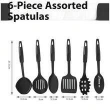 13pcs Cookware Set, Full Kitchen Cooking Pot Pan Set, Non-Stick Coating, Heat-Resistant Handles, Tempered Glass Lids, Frying Pan, Soup Pot, Milk Pot, Various Pots And Spatulas