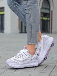 Kids' Roller Skate Shoes, 4-Wheel Roller Shoes, Small 4-Wheel Roller Skates