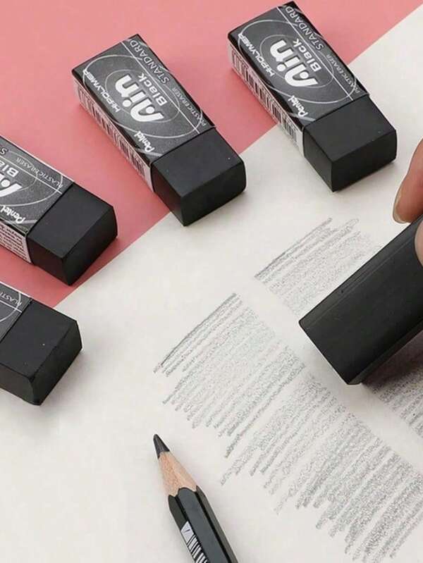 1 pieza Borrador de lápiz de la serie Ain de Pentel de Japón, sin dejar rastros ni residuos para estudiantes, arte y bocetos, borradores de alto brillo, artículos de papelería escolar