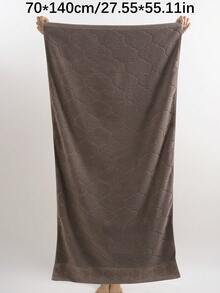 QIBHI 3条/1件装 100%纯棉纯色毛巾/面巾/浴巾,100%纯棉毛巾布,浴室浴巾/毛巾,客用毛巾,柔软吸水棉巾,适用于浴室、酒店、健身房、旅行、礼品、沙龙、运动、户外、海滩、学校、返校季、旅行配件、家居用品、毛巾、护肤 - 奶咖色 - 查看 12