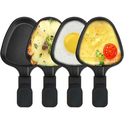 HONNE NonStick MiniCheese Pan 4pcs 3.9"X7.8"X2.5"