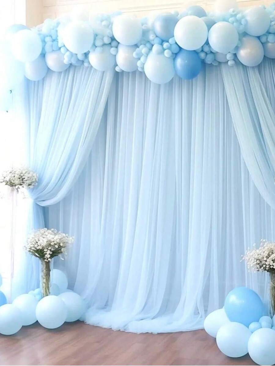 Party Backdrops - Baby Blue - View 1