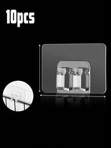 聚丙烯，6cm*6cm 户外灯串挂钩，防水防紫外线，适合室内夏季和花园装饰，适合万圣节、母亲节、圣诞节和元旦期间的花园灯串安装，室内夏季和花园装饰