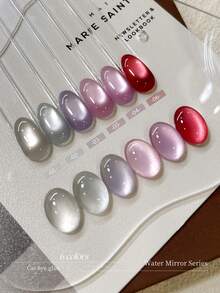 XEIJAYI 6支装 15毫升 水镜系列猫眼美甲凝胶套装 半永久美甲浸泡 UV LED 美甲沙龙 DIY 美甲沙龙凝胶美甲 - 彩色 - 查看 7