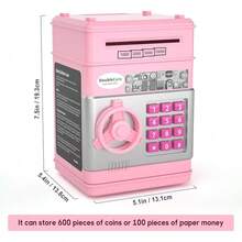 Money Box - Pink - View 7