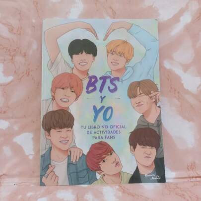 B-T-S Y YO.Libro perfecto para llevar registro de todas tus cosas favoritas sobre tu banda preferida de k-pop.