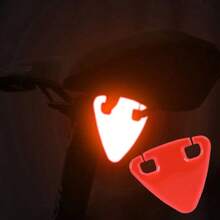 Luz Traseira Reflexiva de Emergência Multicolorida para Bicicleta - Sem Necessidade de Bateria, Melhora a Visibilidade e a Estrada para Bicicletas de Montanha e Bicicletas de Estrada - Multicolorido - Visão 5