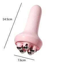 Handheld Massage Ball With Roller Balls Manual 360-Degree Roller For Muscle Back Neck Shoulder Leg Muscle Relax Massage Tool