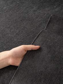 1pc All-Season Sofa Cushion Cover, Modern Minimalist Anti-Slip Sofa Seat Pad, Dust-Proof & Washable Sofa Slipcover, Soft & Fade-Resistant, Pet-Friendly, Fits L-Shaped Sofa And 1/2/3/4 Seater Sofa, Suitable For Bedroom, Office, Living Room