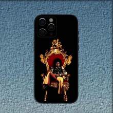 Singer M-Michael J-Jackson Phone Case Compatible With  16,15,14,13,12,11,Pro,X,XS,Max,XR,Plus,Mini Soft Black Cover, Cover Compatible With  17 Pro Max Case,  17 Pro Case,  17 Case,  16 Pro Max Case - z8 - 查看 9