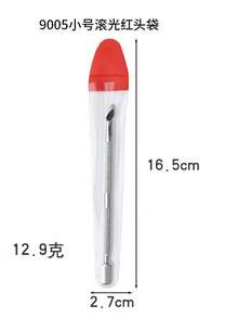 Ferramenta profissional para remoção de estrato córneo, empurrador e raspador de estrato córneo de metal, removedor de estrato córneo de dupla face para nail art e pedicure