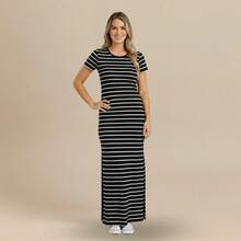 Women Dresses - 黑與白 - 查看 9