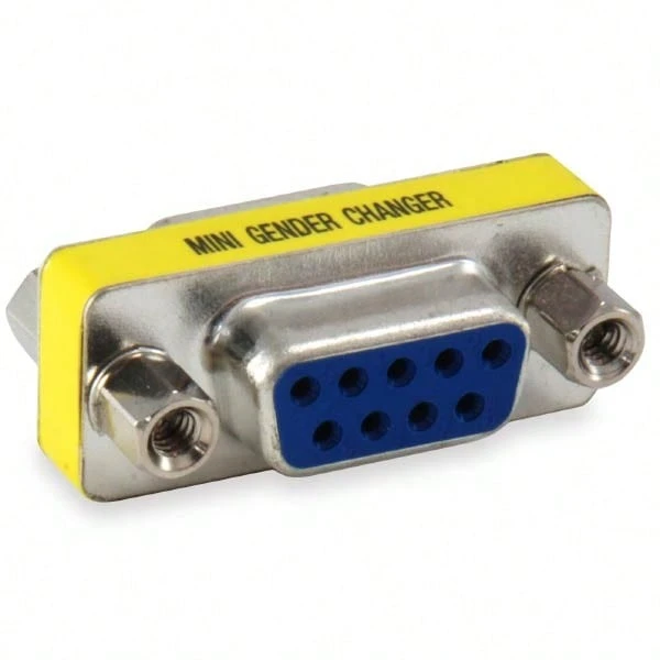Equip 124301 Gender Changer For DB-9 Cable Silver - Silver - View 1
