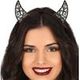 Fiestas Guirca Diadème avec cornes scintillantes pour costumes d'enfants et de jeunes, accessoire décoratif durable et brillant pour cosplay, déguisements et fêtes à thème, idéal pour Halloween et événements amusants - Multicolore - Voir 2