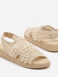 Sandali piatti casual, comodi e versatili da donna, adatti per l'estate