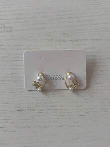 1 Pair Valentine's Day Faux Pearl Flower Headband - Multicolor - View 7