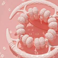 Leg Massager, Roller Ring Clamp, Slimming Leg Clamp, Slimming Leg Muscle Relaxation Roller, Massage Wolf Tooth Stick Artifact