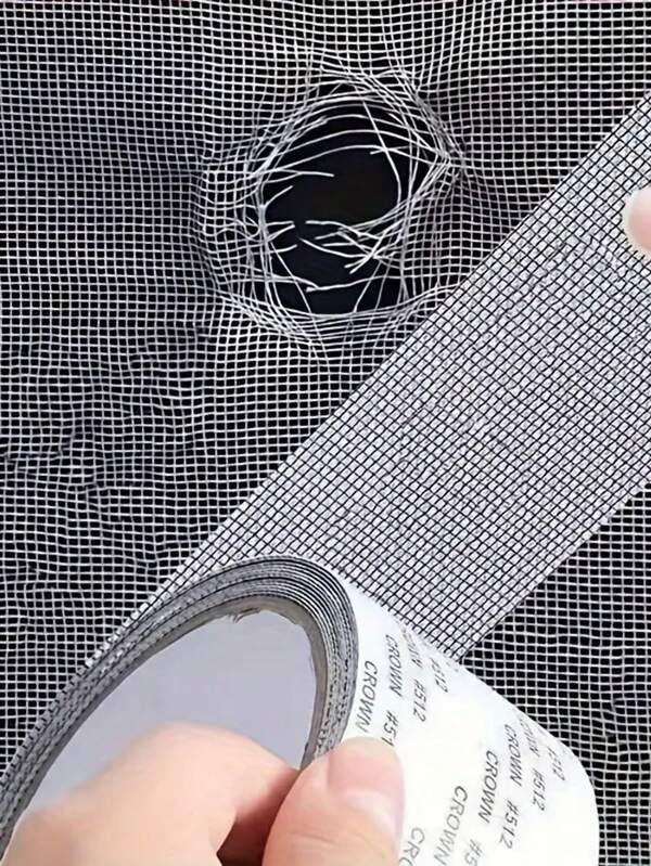 3pcs Window Screen Repair Tape, A Repair Kit Suitable For Glass Fiber Window Screens, Insect Repellent Tape, Hole Repair Solution, Durable Repair Tape, Tear-Resistant Tape, High-Strength Adhesive, Grid Repair Tape, Self-Service Screen Repair, Self-Adhesive Mesh Tape, Insect-Proof Mosquito Net, Strong Self-Adhesive Repair Tape For Window Screens With Holes, Window Screen Screen Repair Patch, Covering Hole And Tear Insect-Proof Mosquito Net