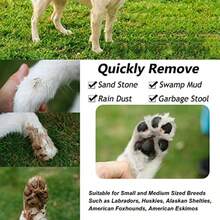 Dog Cleaner Cup Set Portable Paws Washer USB Rechargeable Pet Foot Wash Cup With Grooming Brush Buddy Muddy Pet Foot Cleaner For Medium Large Breed Dogs Cats - Black - View 3