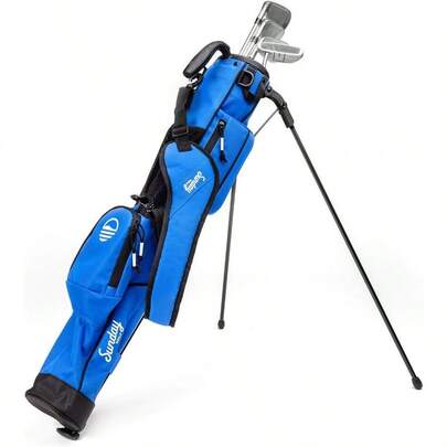 Lightweight Bag With Strap And Stand Easy To Carry And Durable Pitch N Putt Golf Bag Golf Stand Bag For The Driving Range Par 3 And Executive Courses 31.5 Inches Tall…