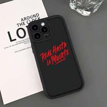 Brand New Phone Case With A Gap Design, Featuring Cool Red Text Patterns, Suitable For IPhone 16, 15, 14, 13, 12, 11 Pro Max Plus, 8, 7, SE2, SE3, XS, XR, And Other Smartphones. - 混色 - 查看 9