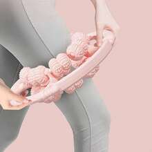 Leg Massager, Roller Ring Clamp, Slimming Leg Clamp, Slimming Leg Muscle Relaxation Roller, Massage Wolf Tooth Stick Artifact