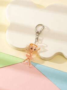 زينة عيد الميلاد معلقة، سلسلة مفاتيح بموضوع شانهايجينغ، سلسلة مفاتيح خشبية عصا مجردة مضحكة أكريليك، قلادة الحقيبة الظهرية، تميمة هدايا عيد الميلاد أكسسوارات السيارة أفكار هدايا للمعلم والصديقة والأخت - يتم إرسال اللون والنمط بشكل عشوائي - مشاهدة 5