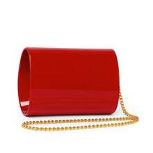 Women's Bow Tie Bag, Cute, Modern, Compact And Comfortable - 紅色 - 查看 2