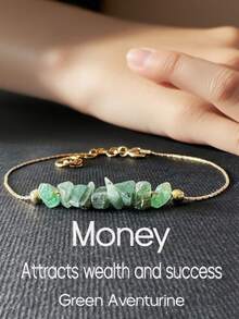 Natural Style Donglingshi Stone Bracelet, Suitable For Women's Daily Wear, Can Bring Wealth And Success