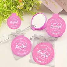 10 buc (5 seturi) / 20 buc (10 seturi) Oglinzi compacte atractive cu săculeți din organza cu fluture - Oglinzi de machiaj rotunde portabile, lustruite, fără baterii, ideale pentru portofel personal, buzunar sau pentru a fi oferite cadou femeilor, colegilor, profesorilor, absolvirii, Crăciunului, Halloween, Oglindă mică, articol cadou, Oglindă decorativă, Oglindă durabilă, Oglindă de buzunar, Oglindă compactă, Oglindă mică, Oglindă de mână, Ieftine, Articole de umplutură pentru șosete, Machiaj, Instrumente de machiaj, Articole ieftine, Cadouri, Cadouri pentru femei, Cadouri de Crăciun