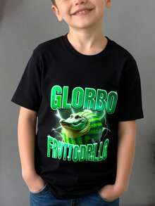 Young Boys T-Shirts - Multicolor Black - View 3
