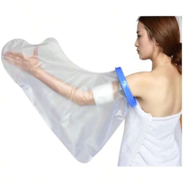 Waterproof Foot And Ankle Cast Cover For Shower With New Upgraded NonSlip Padding Bottom Reusable Sealed Watertight Foot Protector To Keep Wound And Bandages Dry