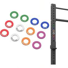 Power Squat Rack - Rotuladores magnticos de posicin para recordatorios de gimnasio en casa, gimnasio y cochera, imanes para sentadillas, anillos identificadores para rack de alimentacin J - Cup dimetro del crculo interior 1.1 pulgadas - Diámetro 1,1 pulgadas - Ver 2