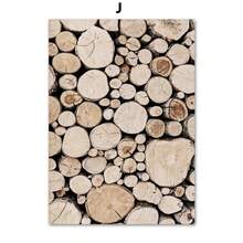 Pictură pe pânză cu peisaj de iarnă și zăpadă, artă de perete, elan, pin, peisaj din lemn, poster și imprimare pentru decor modern de Crăciun pentru casă - Multicolor - Vizualizare 13