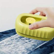 Cepillo de goma suave multifuncional para la colada con dispensador de líquido, cepillo rodillo, cepillo de limpieza con liberación de líquido tipo prensa con cerdas suaves, cepillo para zapatos - Multicolor - Ver 8