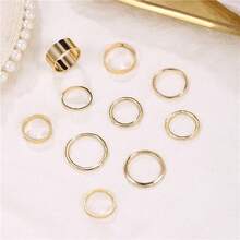 10-piece Set With Gold Finish