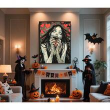 DIY Diamond Painting Kit 5D Diamond Art For Beginners And Adults Round Full Drill Dot Art Gem Art Wall Decor 11.8x15.8in