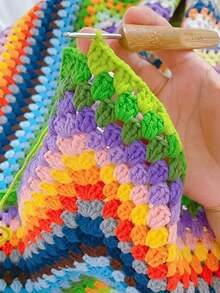 250g/10 件优质花卉腈纶纱线套装，每件 25g - 柔软耐用，适用于 DIY 针织和钩编项目，例如围巾、帽子、手套、毛毯、手工艺品 - 彩色 - 查看 8