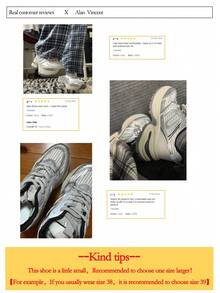 Alan Vincent [Free Returns And Exchanges][Local Delivery][Quick Arrival][Clunky Sneaker Series]Silver Sneakers Shoes Women  New Thick-Soled Sports Shoes For Women Comfortable And Fashionable Running Shoes Height Increasing Casual Sneakers Women Outdoor  Shoes Ladies Shoes Breathable Mesh - Xám - Xem 4