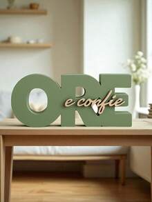 Pray And Trust Modern Decorative Sign For Living Room Bedroom Office Ideal For Home Decor And Special Gift - Army Green - View 3