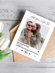 个性化照片卡、定制照片和歌曲卡、个性化音乐卡、个性化生日和母亲节卡、定制照片卡（带信封）、个性化生日卡、周年纪念卡、男朋友/女朋友爱情卡、创建您自己的生日照片卡、最好的朋友照片纪念卡、情侣照片纪念卡 - 音樂賀卡 - 查看 1